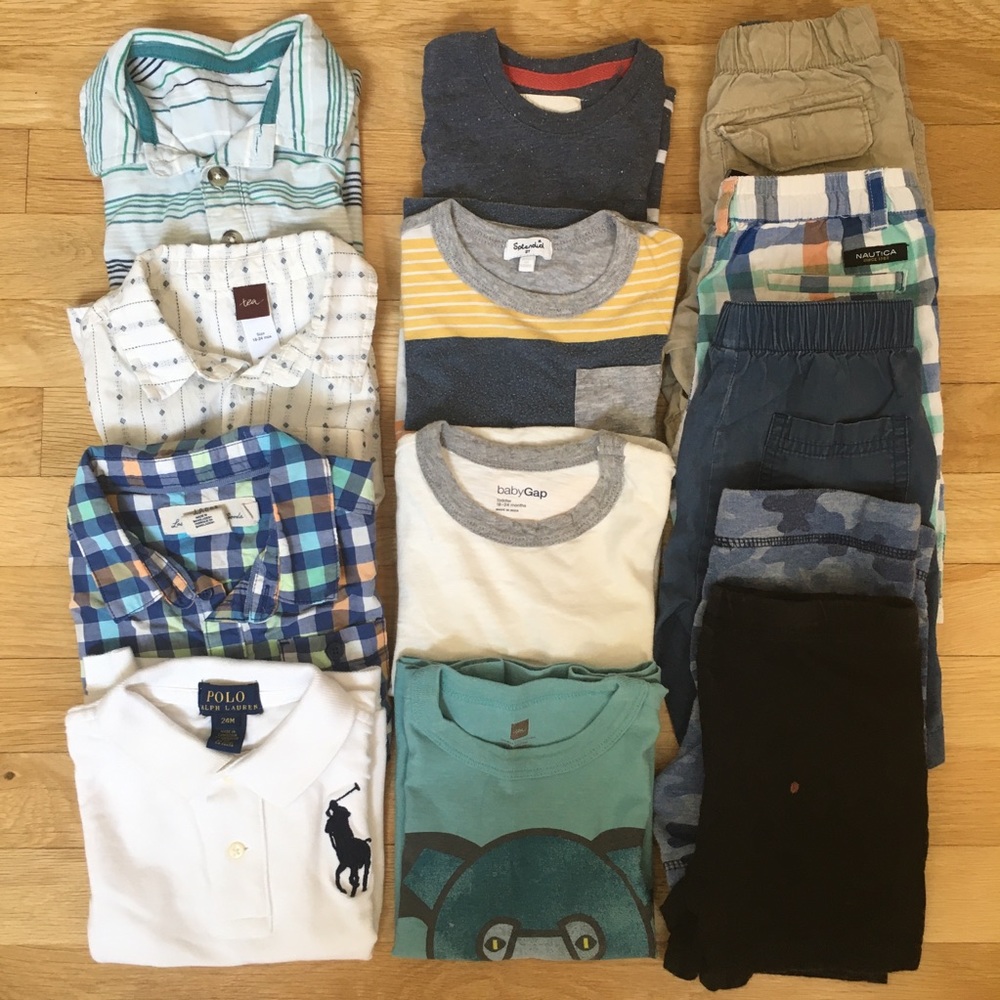 18m-24m toddler boys summer lot
